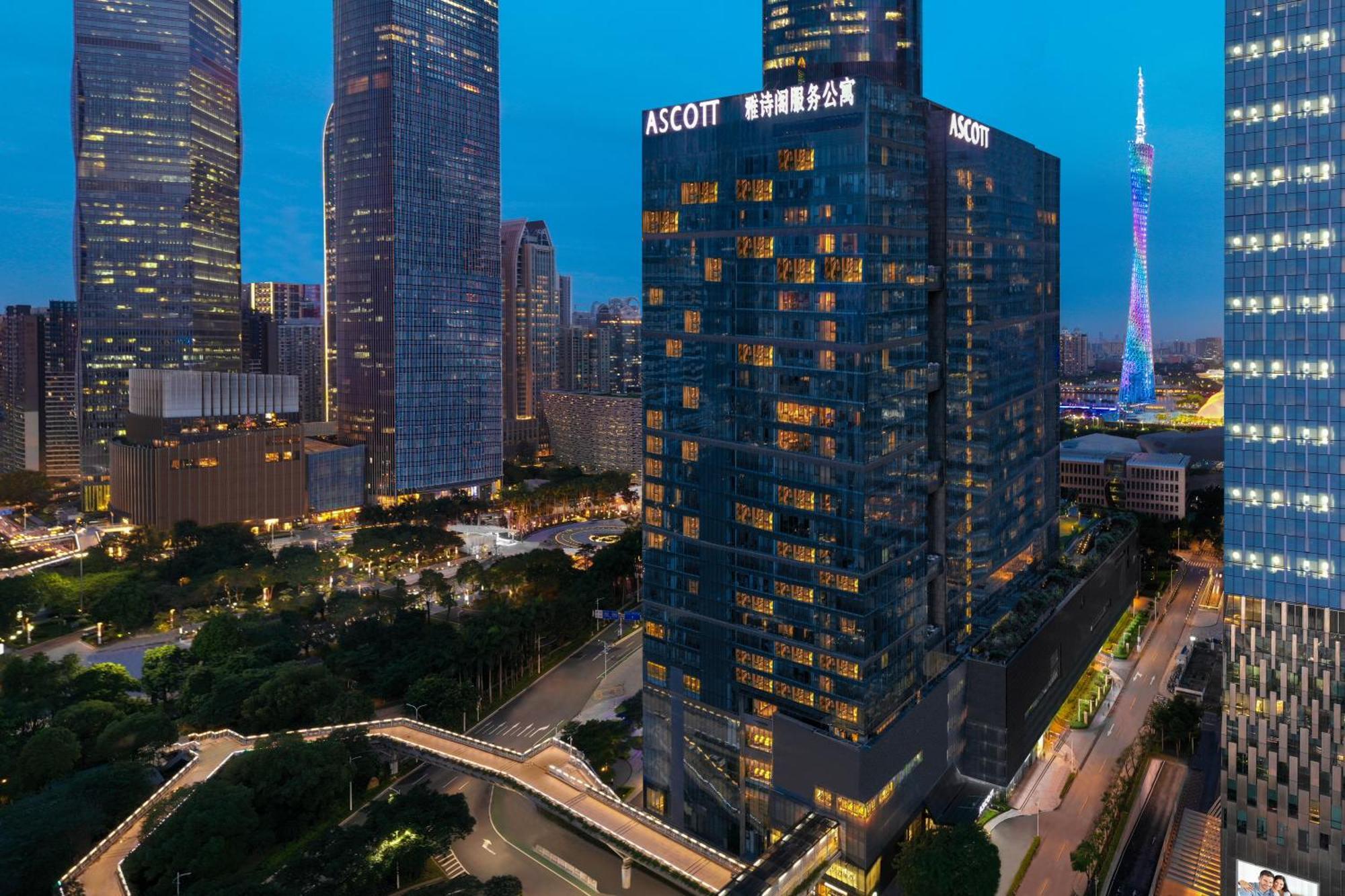 Ascott Ifc Guangzhou Appartement Buitenkant foto