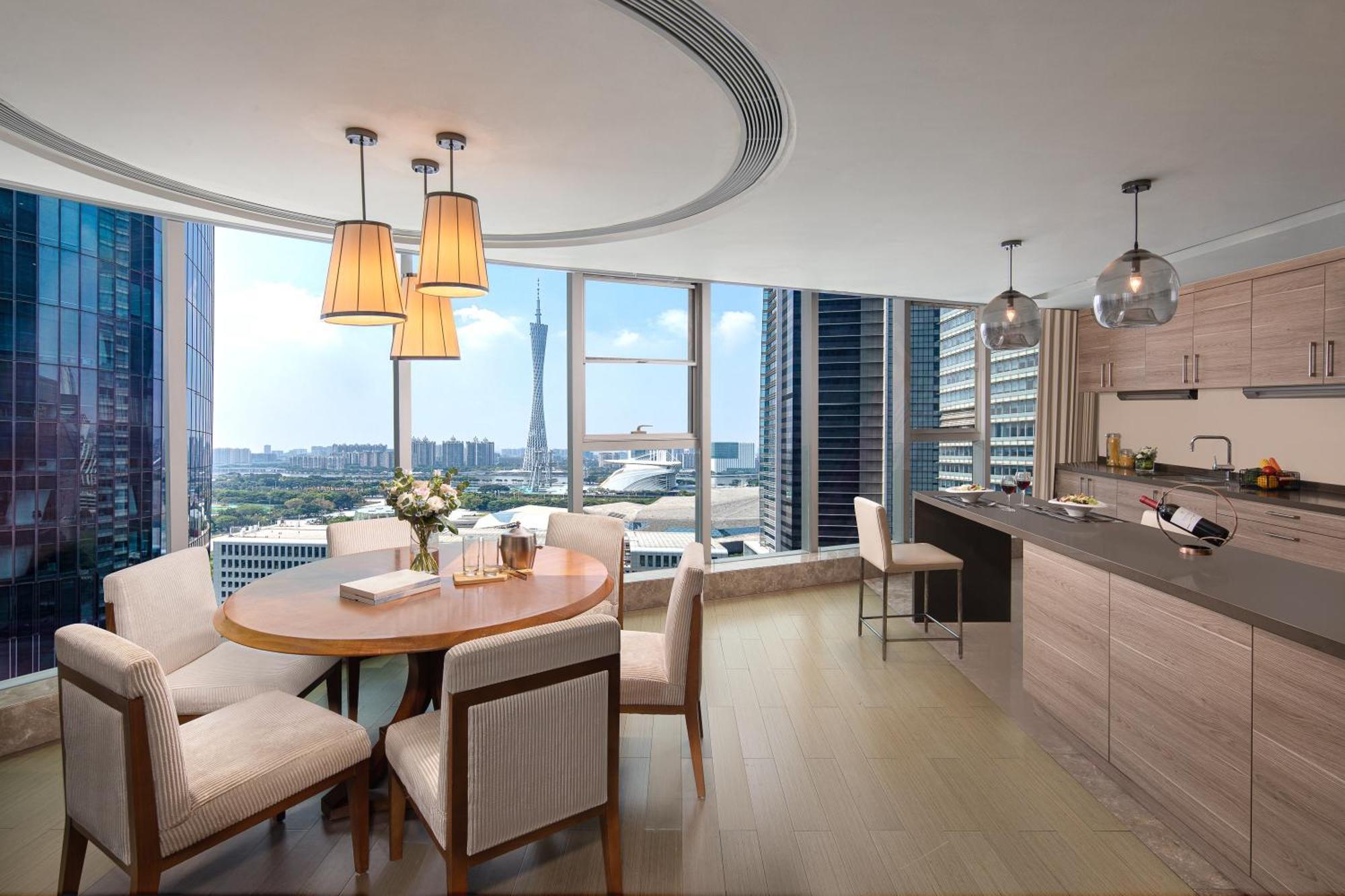 Ascott Ifc Guangzhou Appartement Buitenkant foto